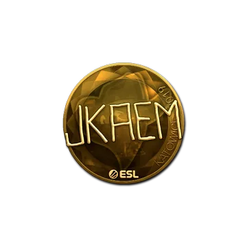 Sticker | jkaem (Gold) | Katowice 2019