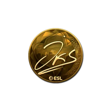 Sticker | jks (Gold) | Katowice 2019