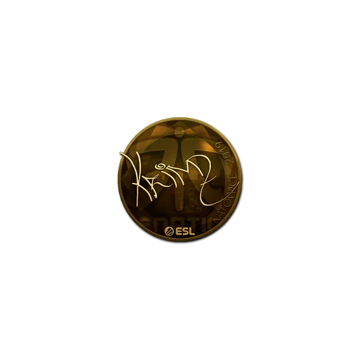 Sticker | KRIMZ (Gold) | Katowice 2019