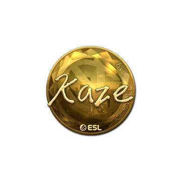 Sticker | Kaze (Gold) | Katowice 2019