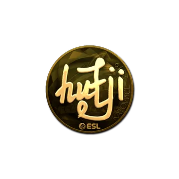 Sticker | hutji (Gold) | Katowice 2019