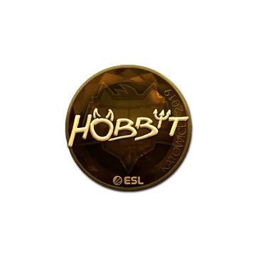 Sticker | Hobbit (Gold) | Katowice 2019