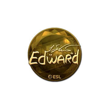 Sticker | Edward (Gold) | Katowice 2019