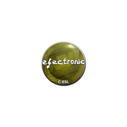Наклейка | electronic | Катовице-2019