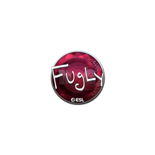Наклейка | FugLy (металлическая) | Катовице-2019