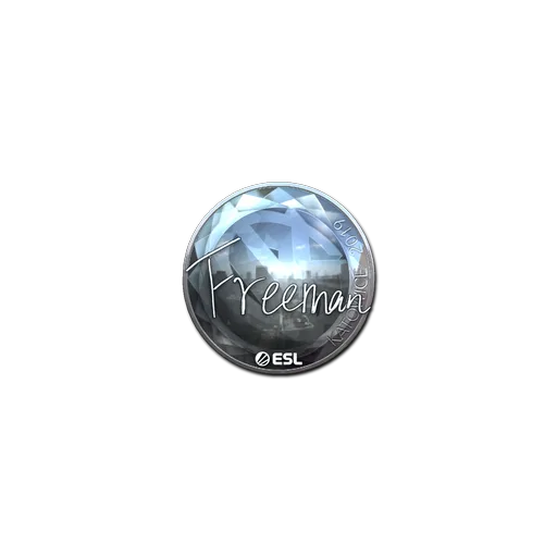 Наклейка | Freeman (металлическая) | Катовице-2019