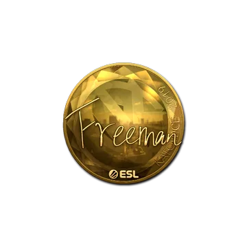 Sticker | Freeman (Gold) | Katowice 2019