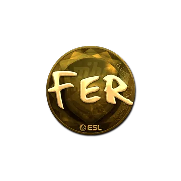 Sticker | fer (Gold) | Katowice 2019