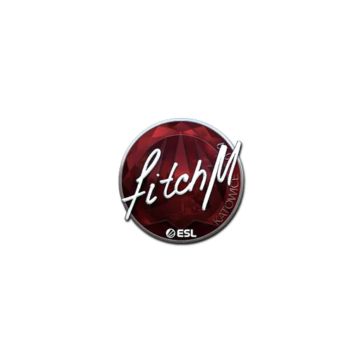 Наклейка | fitch (металлическая) | Катовице-2019