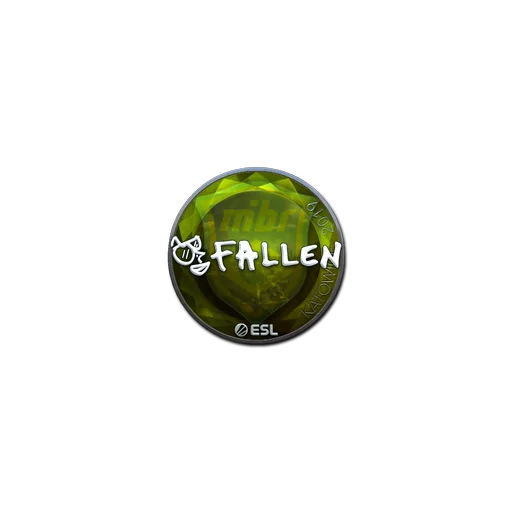 Наклейка | FalleN (металлическая) | Катовице-2019