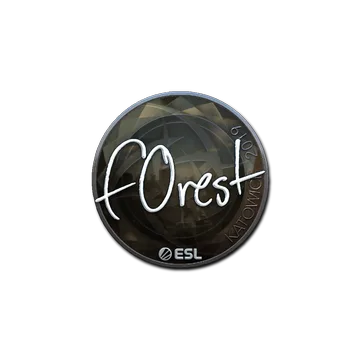 Sticker | f0rest (Foil) | Katowice 2019