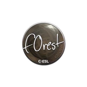 Sticker | f0rest | Katowice 2019