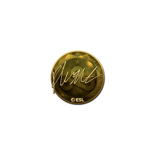 Sticker | flusha (Gold) | Katowice 2019