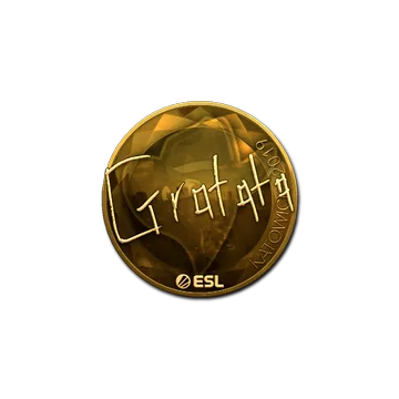 Sticker | Gratisfaction (Gold) | Katowice 2019