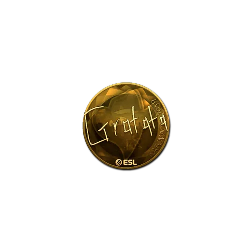 Sticker | Gratisfaction (Gold) | Katowice 2019