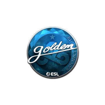 Sticker | Golden (Foil) | Katowice 2019
