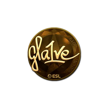 Sticker | gla1ve (Gold) | Katowice 2019