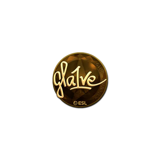 Sticker | gla1ve (Gold) | Katowice 2019