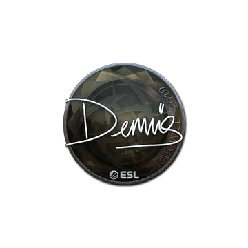 Sticker | dennis (Foil) | Katowice 2019