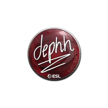 Sticker | dephh | Katowice 2019