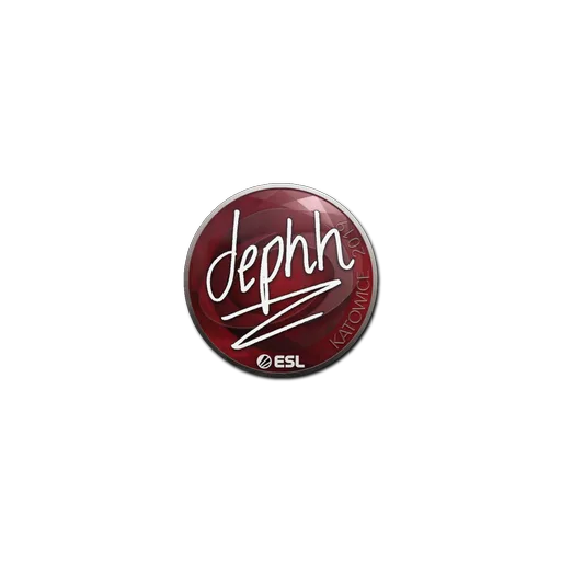 Наклейка | dephh | Катовице-2019