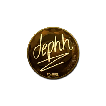 Sticker | dephh (Gold) | Katowice 2019