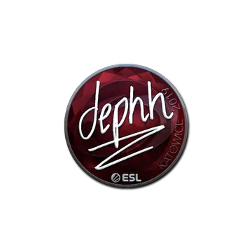 Sticker | dephh (Foil) | Katowice 2019