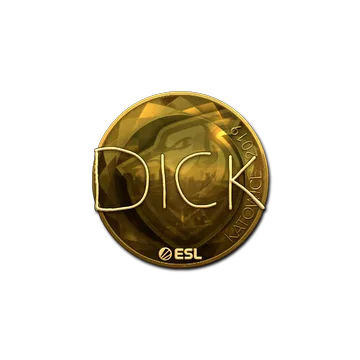 Sticker | DickStacy (Gold) | Katowice 2019