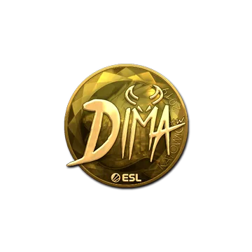 Sticker | Dima (Gold) | Katowice 2019
