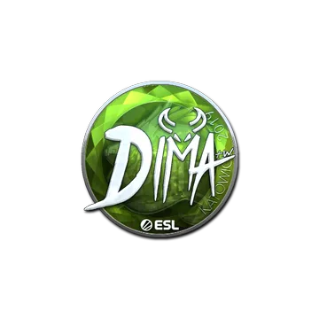 Sticker | Dima (Foil) | Katowice 2019