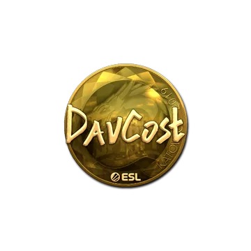 Sticker | DavCost (Gold) | Katowice 2019