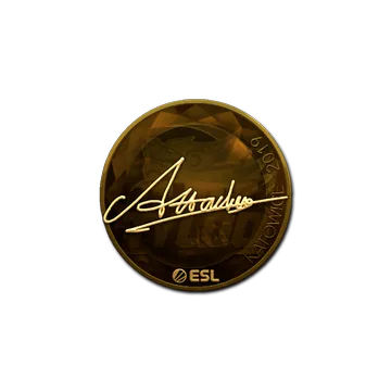 Sticker | Attacker (Gold) | Katowice 2019