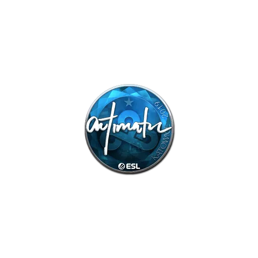 Наклейка | autimatic (металлическая) | Катовице-2019
