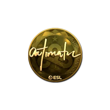 Sticker | autimatic (Gold) | Katowice 2019