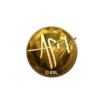 Sticker | apEX (Gold) | Katowice 2019