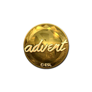 Sticker | advent (Gold) | Katowice 2019