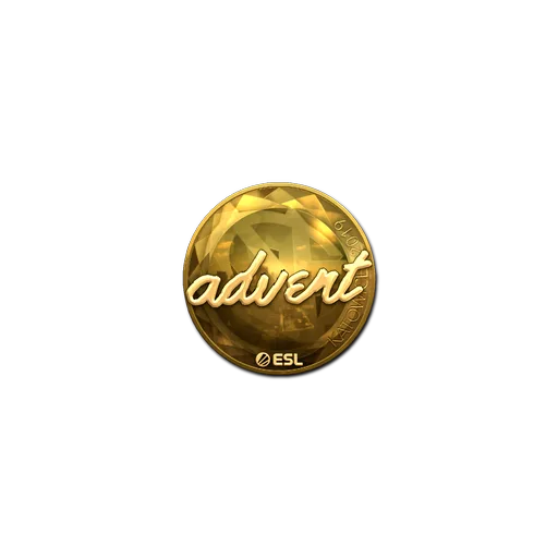 Sticker | advent (Gold) | Katowice 2019