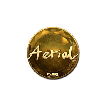 Sticker | Aerial (Gold) | Katowice 2019
