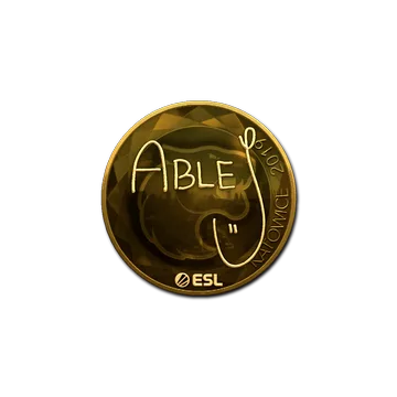 Sticker | ableJ (Gold) | Katowice 2019