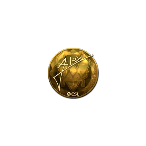 Sticker | ALEX (Gold) | Katowice 2019