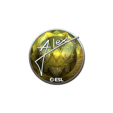 Sticker | ALEX (Foil) | Katowice 2019