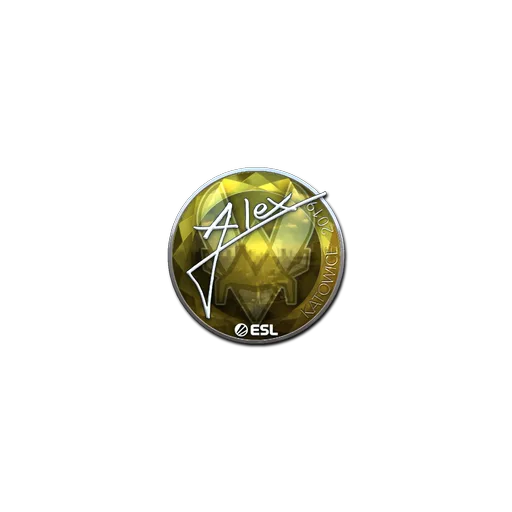 Sticker | ALEX (Foil) | Katowice 2019