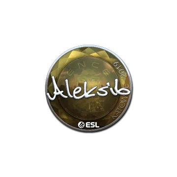 Sticker | Aleksib (Foil) | Katowice 2019