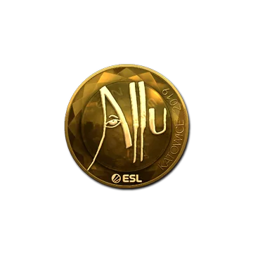 Sticker | allu (Gold) | Katowice 2019