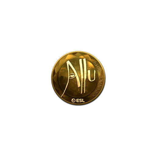 Sticker | allu (Gold) | Katowice 2019