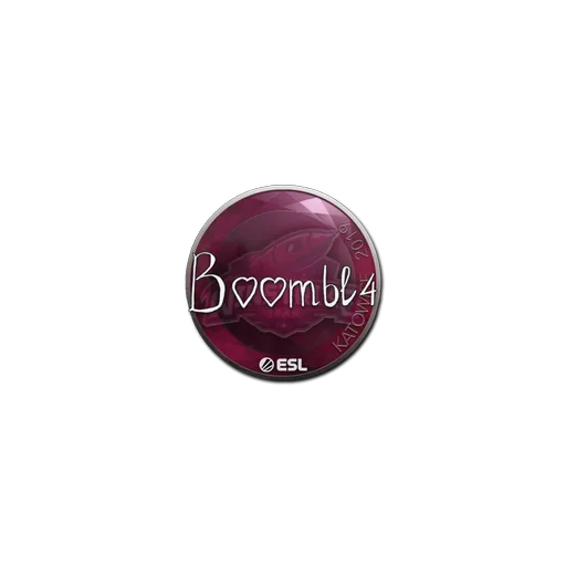 Наклейка | Boombl4 | Катовице-2019