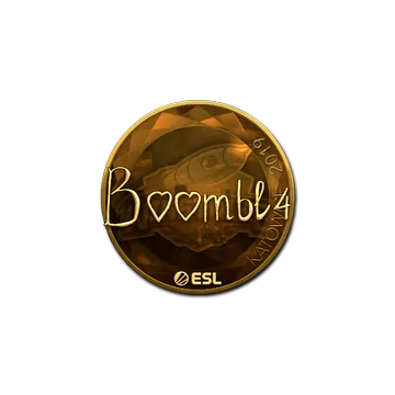 Sticker | Boombl4 (Gold) | Katowice 2019
