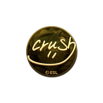 Sticker | crush (Gold) | Katowice 2019