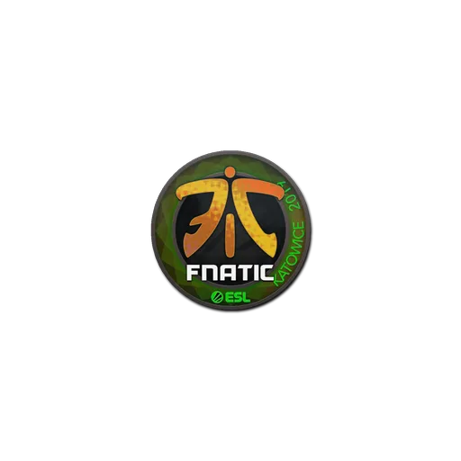 Наклейка | Fnatic (голографическая) | Катовице-2019