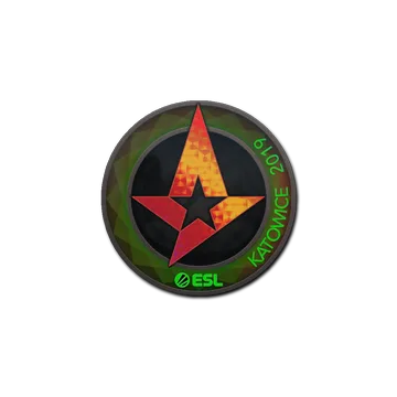 Наклейка | Astralis (голографическая) | Катовице-2019